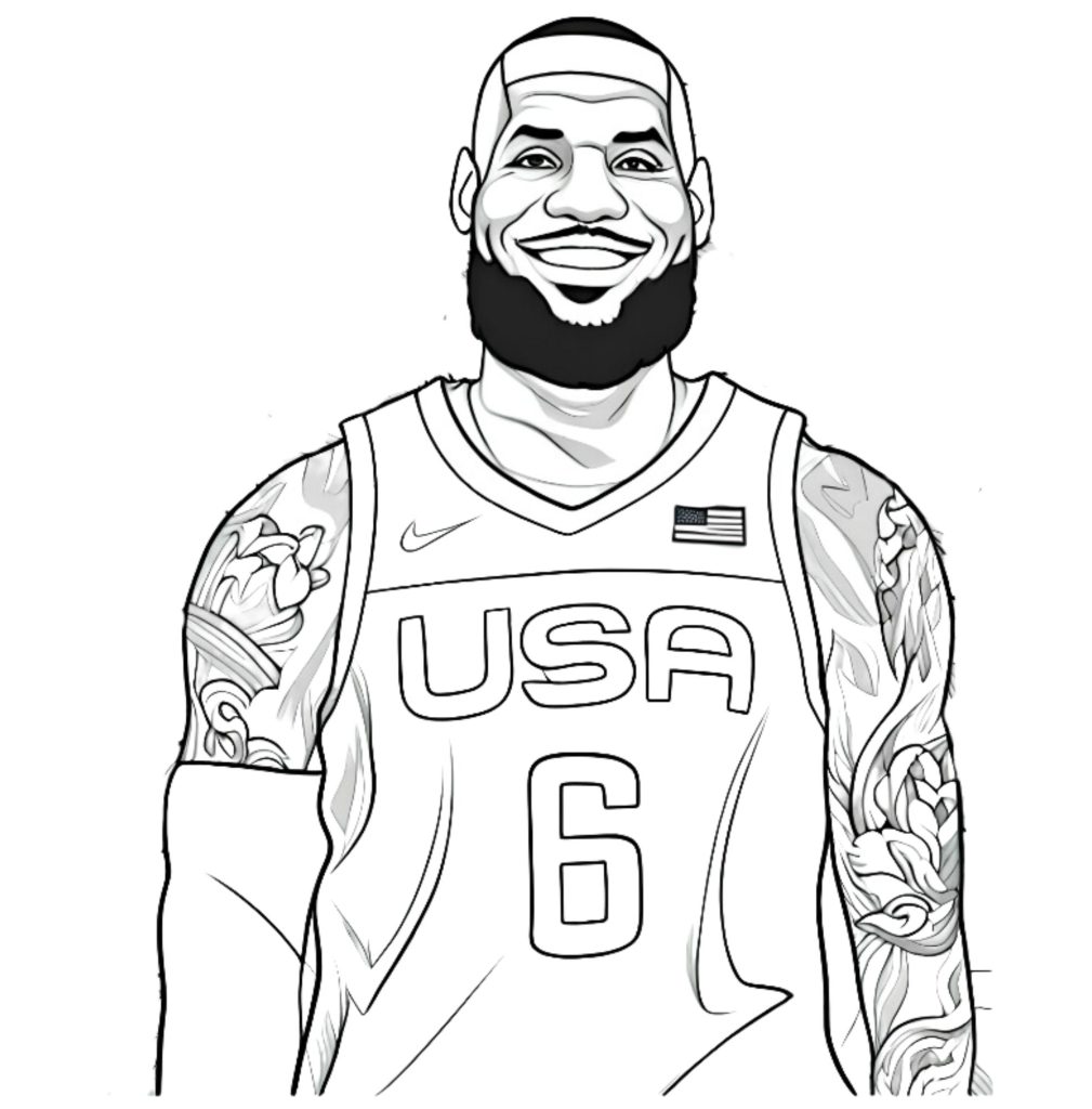 Lebron James printabe